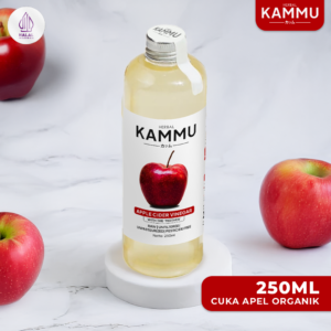 HERBAL KAMMU - Cuka Apel Asli With Mother 250ml